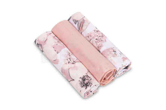 MUSLIN DIAPER 3-PACK 60X80 EG-0008