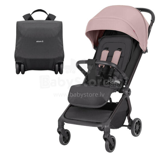 Baby stroller CARRELLO Atom S CRL-5526 Blossom Pink