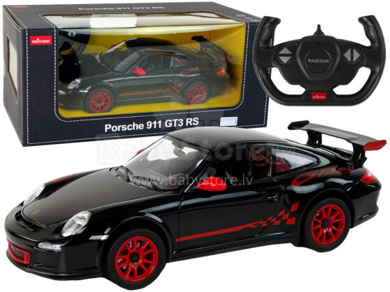 Rastar puldiauto Porche 911 GT3 RS, must