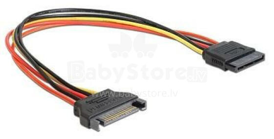 УДЛИНИТЕЛЬ ПИТАНИЯ SATA/0.3M CC-SATAMF-01 GEMBIRD