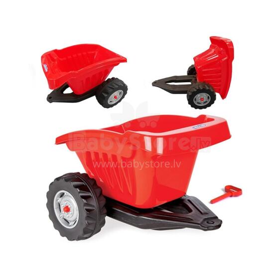 WOOPIE Przyczepka Wywrotka ACTIVE TRAILER Czerwona 35 kg