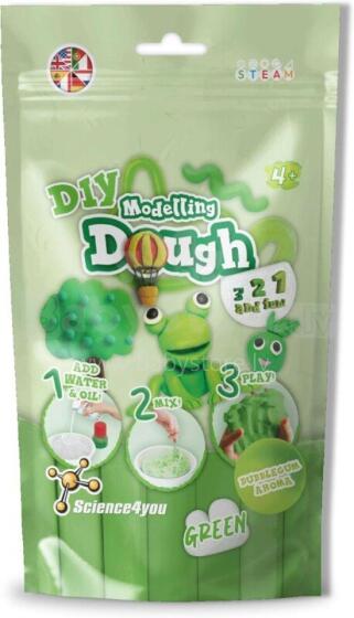 Science kit - DIY Modelling Dough - Green