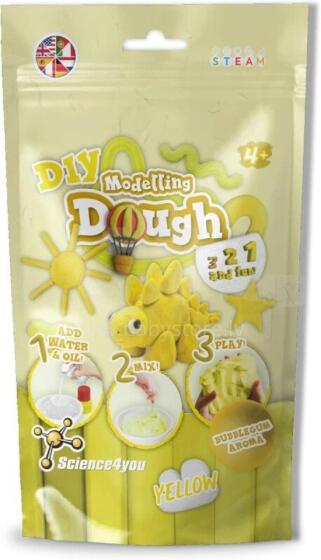 Science kit - DIY Modelling Dough - Yellow