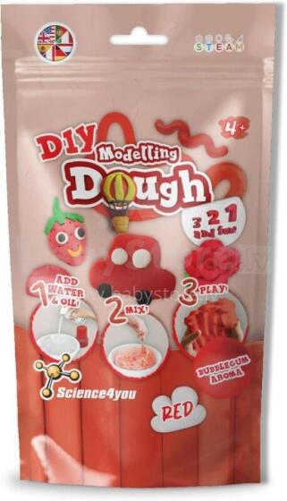 Science kit - DIY Modelling Dough - Red