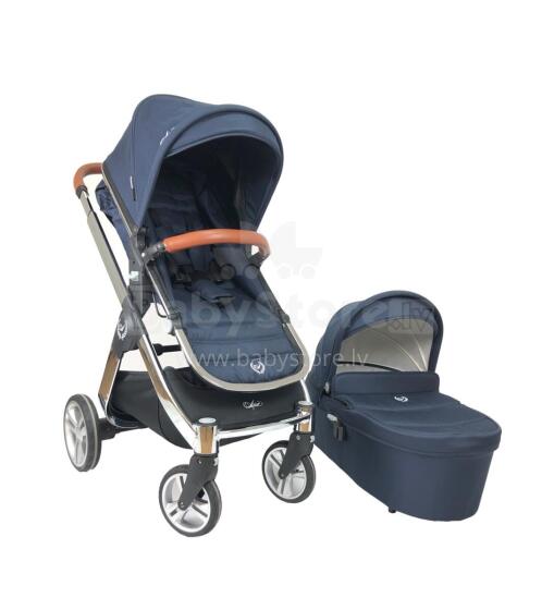 Arrue Ixo 2 Art.250628 Navy  Baby stroller with cradle