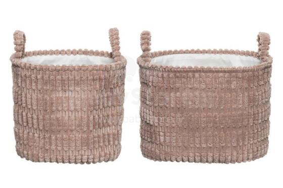 4Living Storage basket Latte 2 pcs set