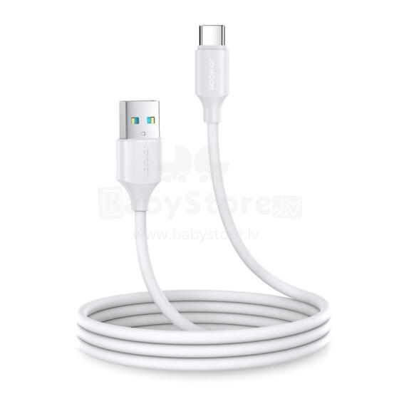 Joyroom USB uzlādes | datu kabelis - USB Type C 3A 1m, balts (S-UC027A9)