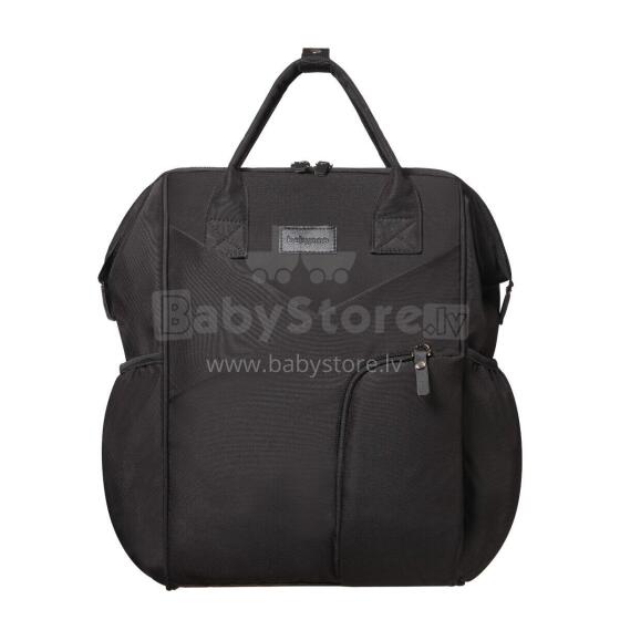 Babyono mom backpack MODERN STYLE black 1649/01