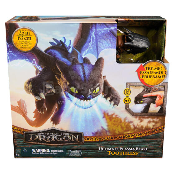 DRAGONS interactive figure Plasma Blast Nightfury