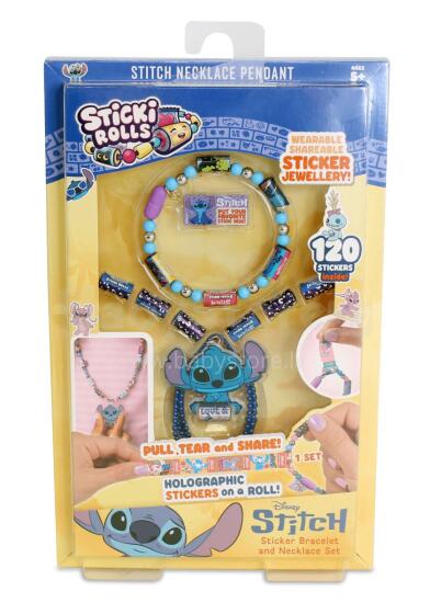 STICKI ROLLS STITCH Bracelet and Pendant set