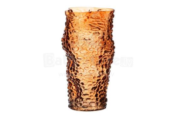 4Living vāze Ripple dzintara brūnā 26,5 cm