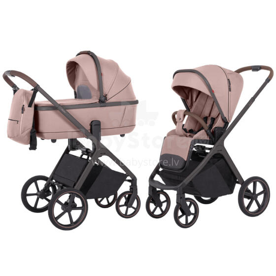 Baby stroller 2w1 CARRELLO Vector CRL-6550 2025 Cupcake Beige