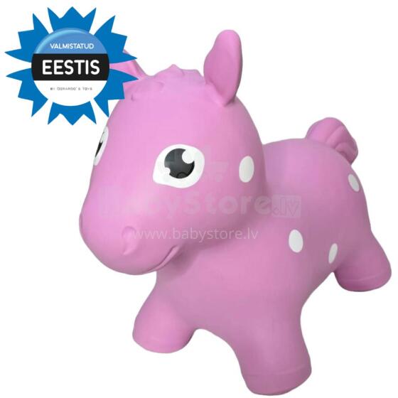 Gerardo's Toys Jumpy hüppeloom Hobune, roosa