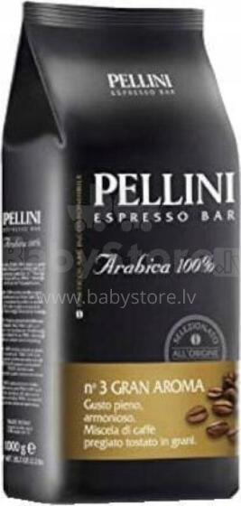 Pellini Gran Aroma kafijas pupiņas 1 kg