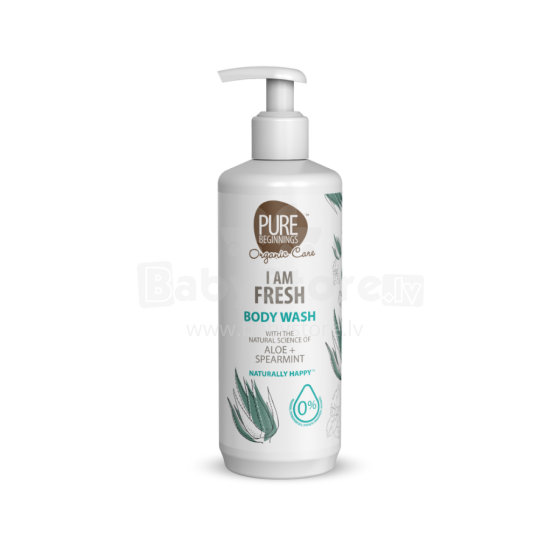 Pure Beginnings Body Wash I am Fresh Art.251272 refreshing shower gel with Aloe vera and spearmint, 500 ml