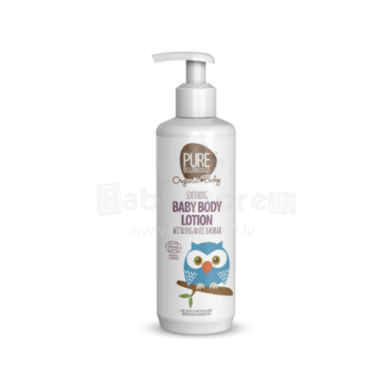 Pure Beginnings Kids Baby Lotion Art.251281 ādu nomierinošs, mitrinošs un barojošs ķermeņa losjons ar rozmarīna un lavandas aromātu, 250 ml