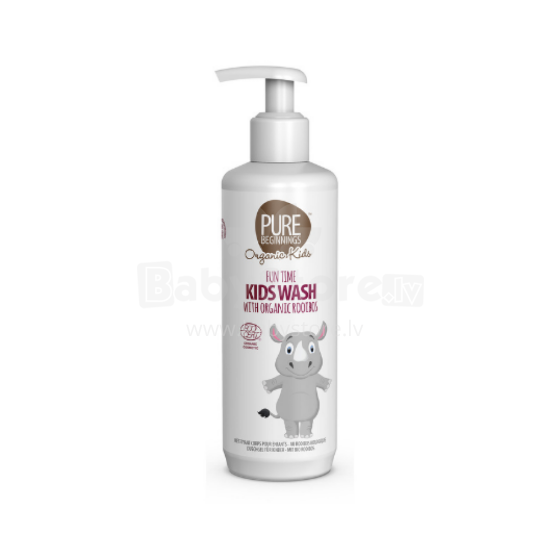 Pure Beginnings Kids Baby Wash Art.251282 soap-free skin-soothing and moisturizing body and hair wash with orange oil and rooibos extract, 250 ml