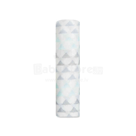 Aden Anais Muslin Swaddles Art.251313 Skylight High quality bamboo muslin swaddle, 1 pc. (120x120 cm)