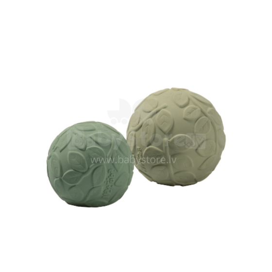 Natruba Rubber Sensory Balls Art.251350 Teether made of 100% natural rubber