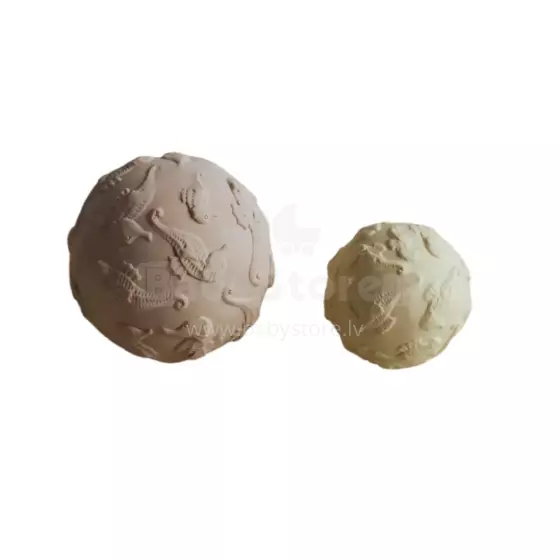 Natruba Rubber Sensory Balls Art.251351 Teether made of 100% natural rubber
