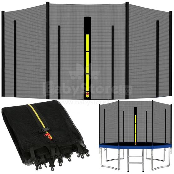 Ārējais batuta aizsargtīkls TSN-14FT 426 CM, 8 stabi