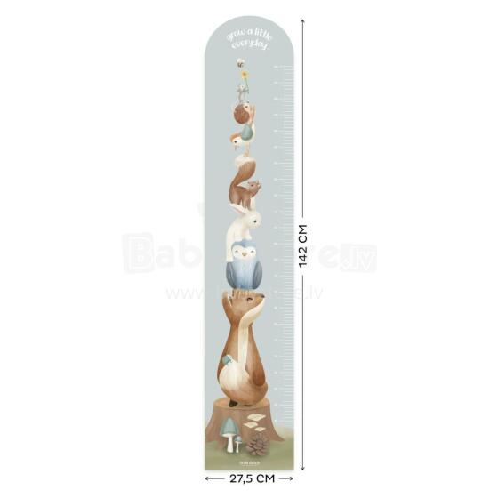 Little Dutch Stikc Wall Sticker Art.WD454030 Forest Friends Measuring stick wall sticker