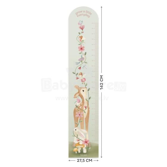 Little Dutch Stikc Wall Sticker Art.WD451031 Fairy Garden Measuring stick wall sticker