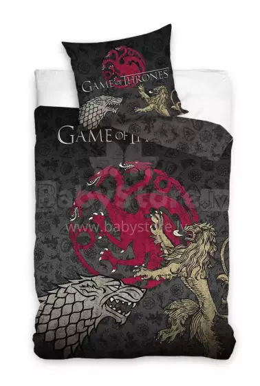 Carbotex Bedding Game Of Thrones Art.GOT214001-13  Хлопковое постельное белье  140x200/60x70см