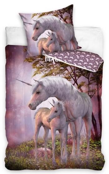 Carbotex Bedding Horse Art.NL225065-13 Хлопковое постельное белье  140x200/60x70см