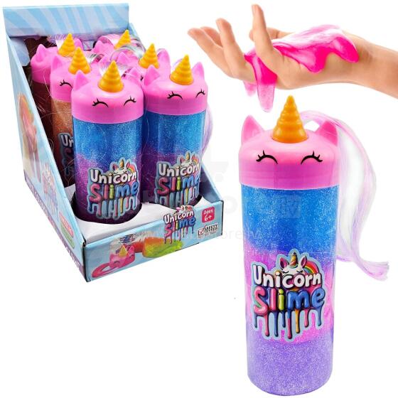 MASA MAGICZNA SLIME BROKATOWA JEDNOROŻEC