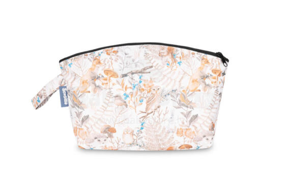 TOILETRY BAG GREY FALL FOREST