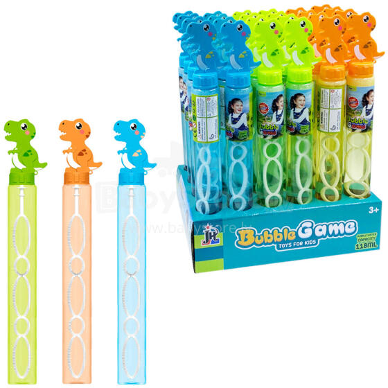 Ziepju burbuļi Dinozaurs 118ml