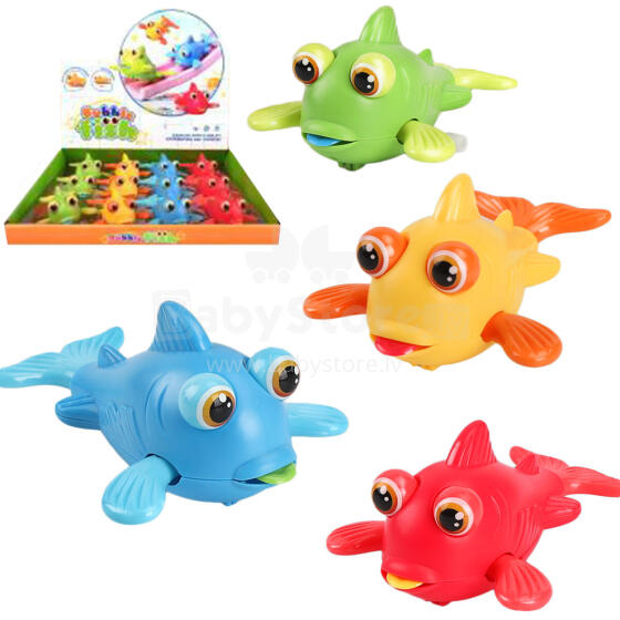 Toi Toys Fish Art.A-1407 Wind-up toy, 1 pc.
