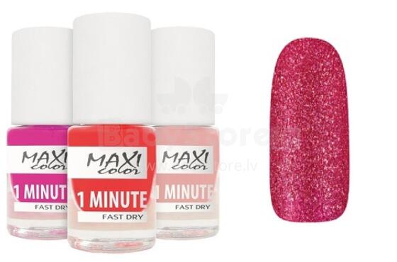 Лак MAXI COLOR 6ml 1min. 010