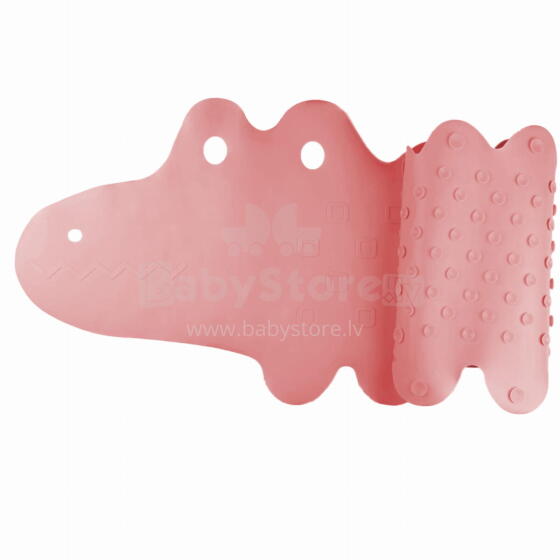 Bam Bam Bath Mat Crocodile Art.BL149 Pink Bath mat