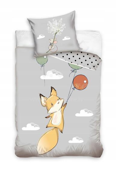 Carbotex Bedding Fox 135x200/80x80cm Art.NL201090-4   Хлопковое постельное белье