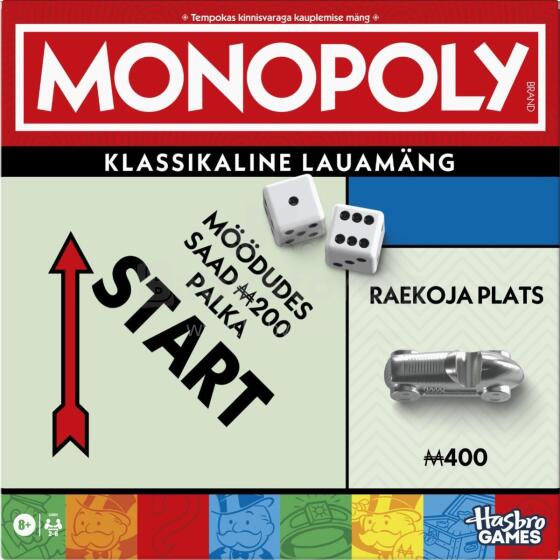 MONOPOLY lauamäng klassikaline (eesti keeles)