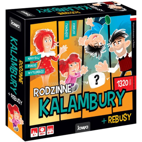 GRA RODZINNE KALAMBURY I REBUSY