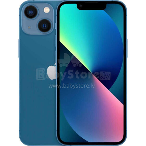 APPLE iPhone 13 Mini 256GB Blue Prece no ekspozīcijas Garantija 2 gadi