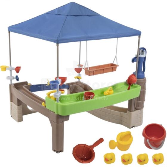 STEP2 Water Fun Center with Pump & Canopy Pump & Splash Shady Oasis