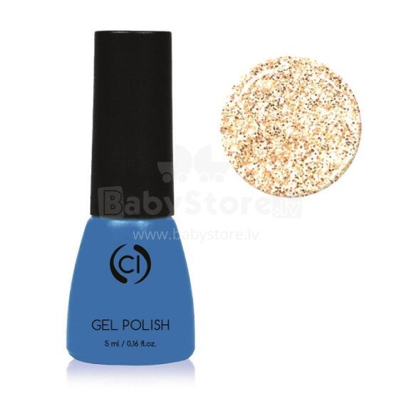 Гель-лак mini 5мл glitter G10 gold