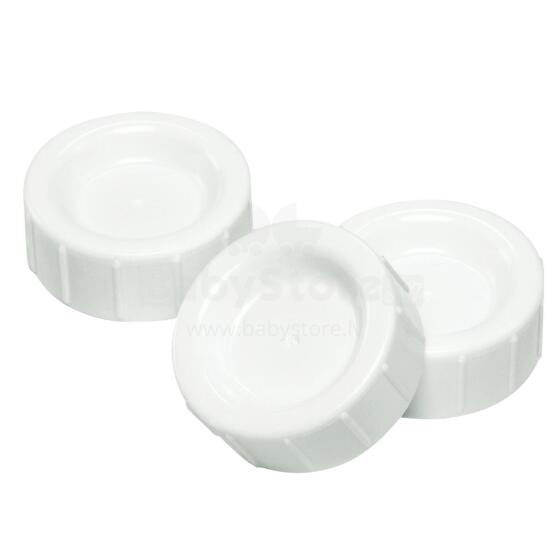 DR.BROWN'S caps for storage / travel, for narrow neck bottles, 3 pcs.