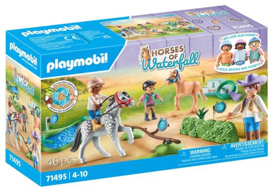 PLAYMOBIL HORSES OF WATERFALL Турнир пони 71495