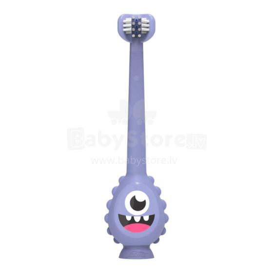 DR.BROWN'S toothbrush for children aged 1 to 4, MONSTER