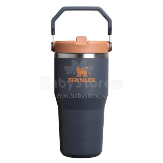 Thermo mug with straw The IceFlow Flip Straw 2.0 Tumbler 0.6L gray