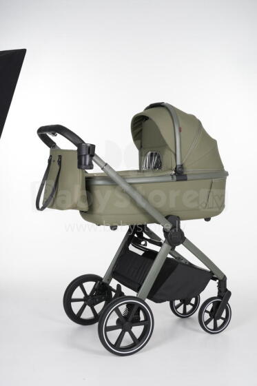 Baby stroller 2in1 CARRELLO Omega CRL-6531 Tropical Green