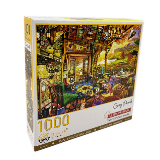 Brain Tree Puzzle, Magical Veranda, 1000 pieces