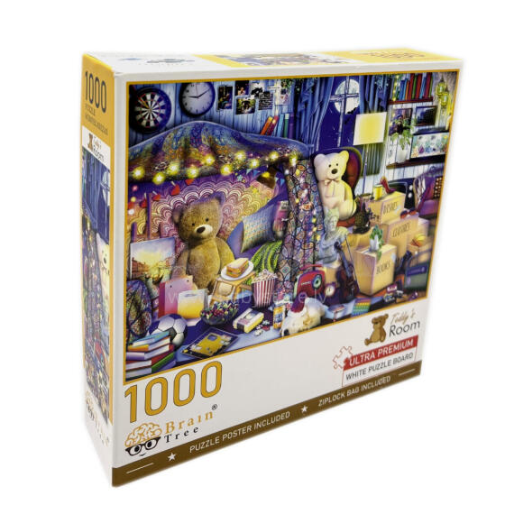 Brain Tree Puzzle, Lācīša Teddy Room, 1000 pieces