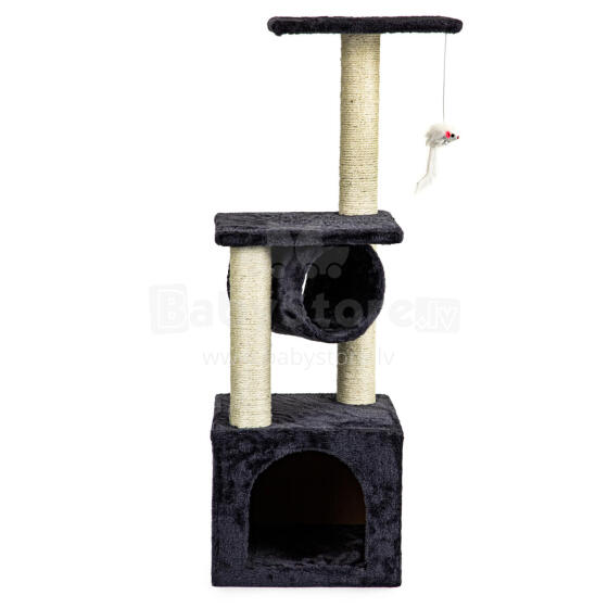 Cat Scratching Post with House and Bed Petsi