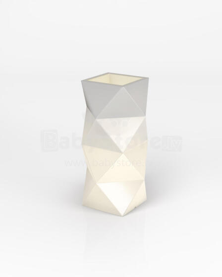Designer pot MONUMO ASTI White with lighting